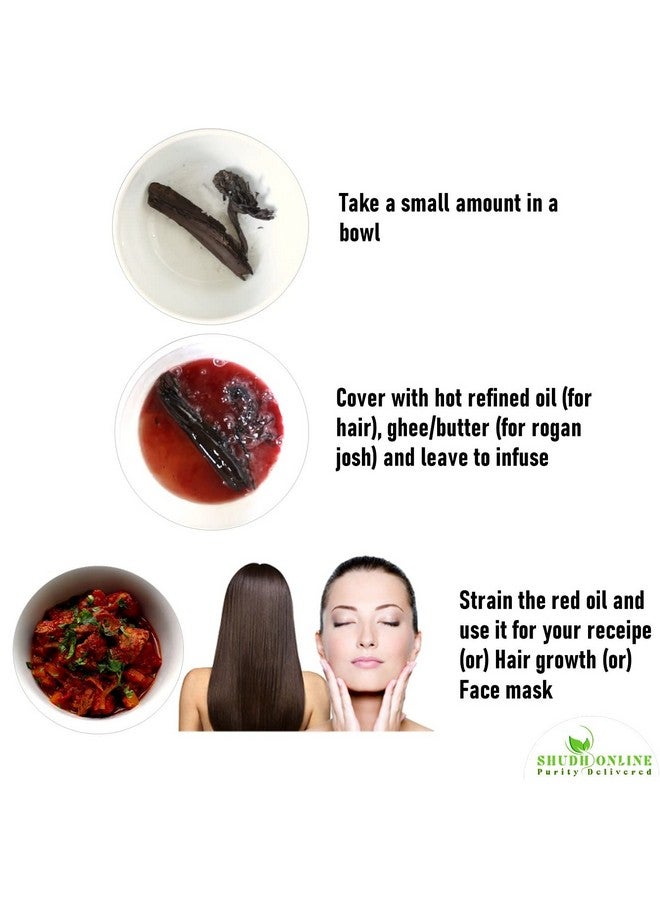 Shudh Online Ratanjot Root/LALJADI/DAMINI BALCHAD/ONOSMA/ORCHANET/ALKANNA TINCTORIA/0$(_x001C_K$ (50 grams) - Image 3