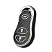 CHATYYD Key fob Cover for Dodge Durango Grand Caravan Dakota19992003Dodge Ram Truck 1500 2500 3500 20022005 Chrysler Town Country Voyager 19992003 AccessoriesSilver Edged Black - Image 2