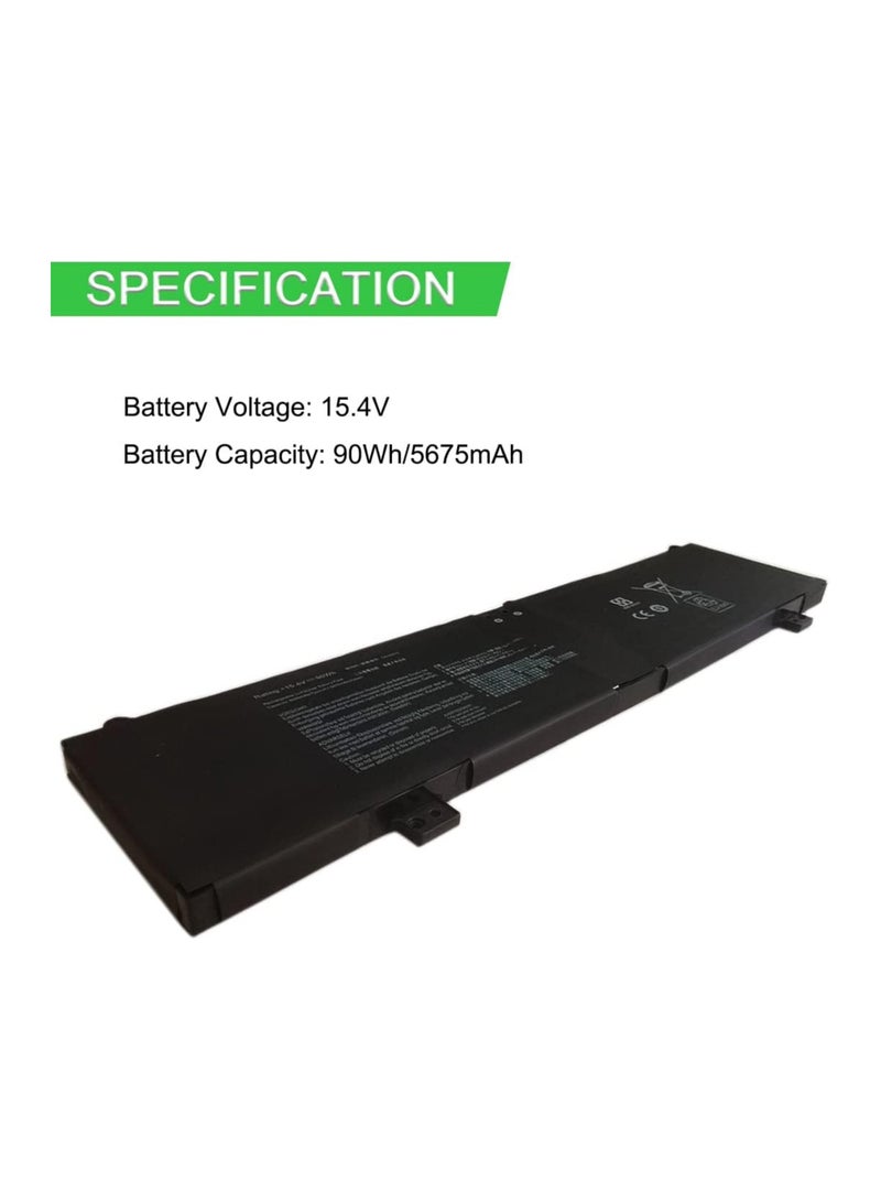 Replacement Battery C41N2013 for ROG Strix G17 G713 and G15 G513 (15.4V 90Wh, 5675mAh). - Image 2