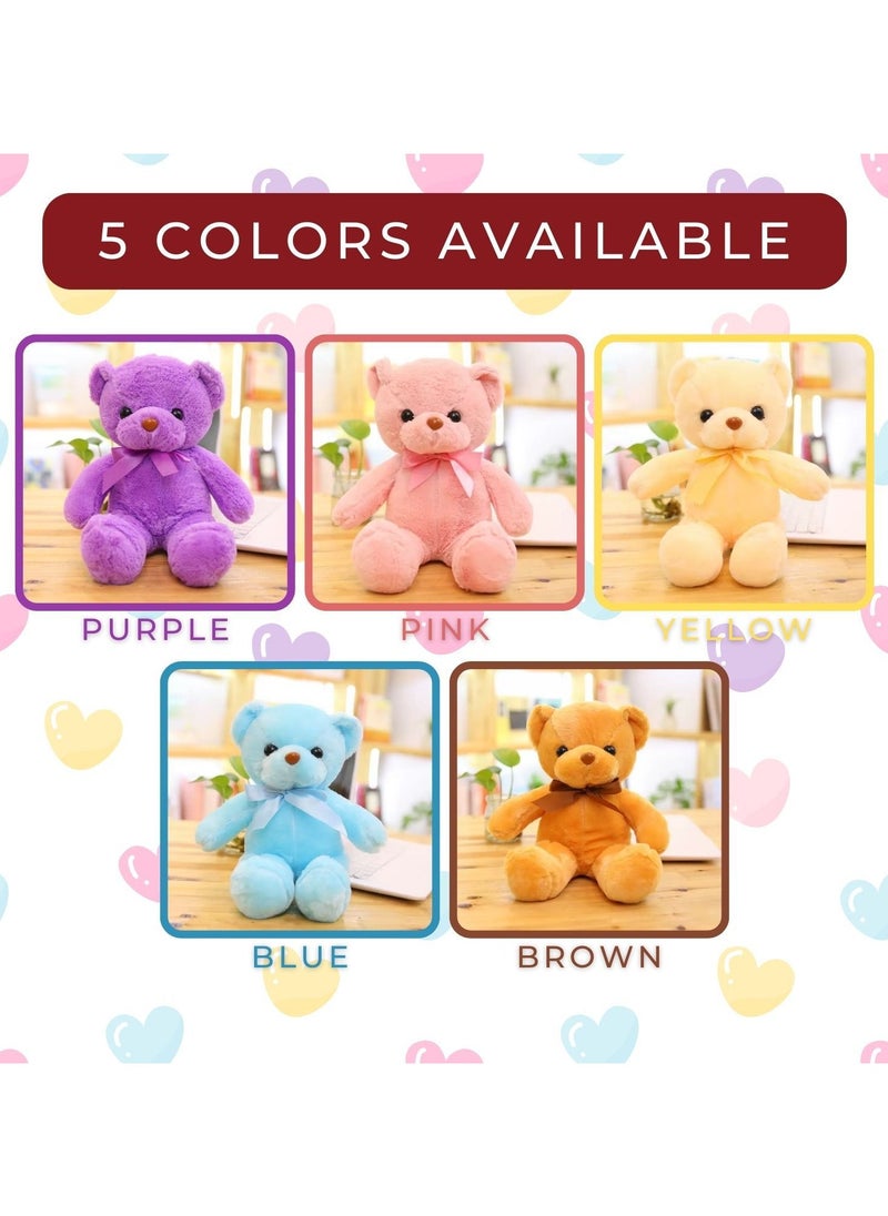 Home Smart Home Smart Cute and Colorful Teddy Bear Toys Assorted Color and Size 40 cm for Girls Friend Couple Wedding Valentine Birthday and Anniversary Gift  - Image 3