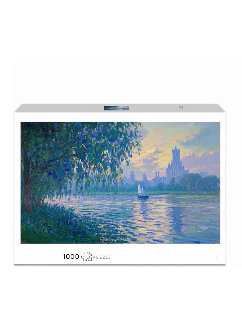 Anna 1000-Piece Impressionist Landscape Jigsaw Puzzle - Image 1