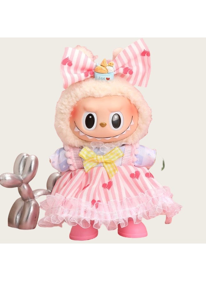 XFXINGFU Doll Clothes for Labubu- Clothes Outfit Set for 17cm labubu - Image 2