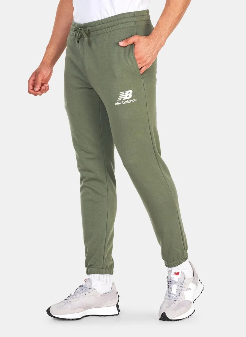 New Balance Men's Essentials Stacked Logo Sweatpants