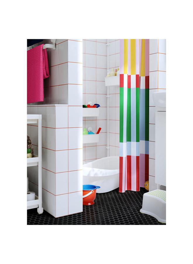 erorex Shower curtain, multicolour, 180x200 cm - Image 2