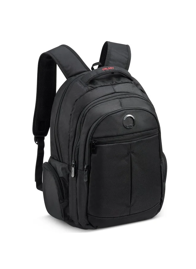 DELSEY Paris Element Flier 2 Compartment 15.6" Laptop Protection Backpack - Black