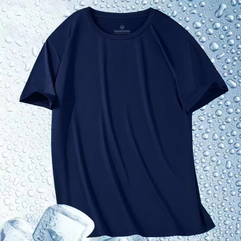 300G heavy apricot pure cotton long-sleeved t-shirt spring and autumn round neck casual loose versatile solid color T-shirt base shirt - Image 1