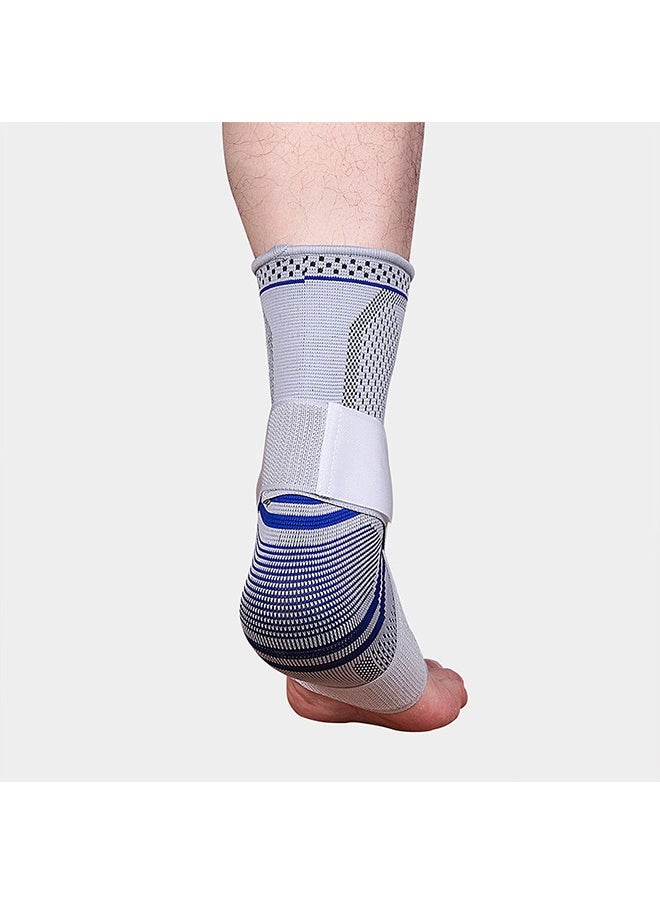 Generic - 1 Pair Ankle Brace for Sprained Ankle with Removable Strap, Compression Sleeve for Plantar Fasciitis Relief Achilles Tendonitis, Ankle Support Brace, Ankle Stabilizer Wrap for Pain Relief, L Size - Image 1