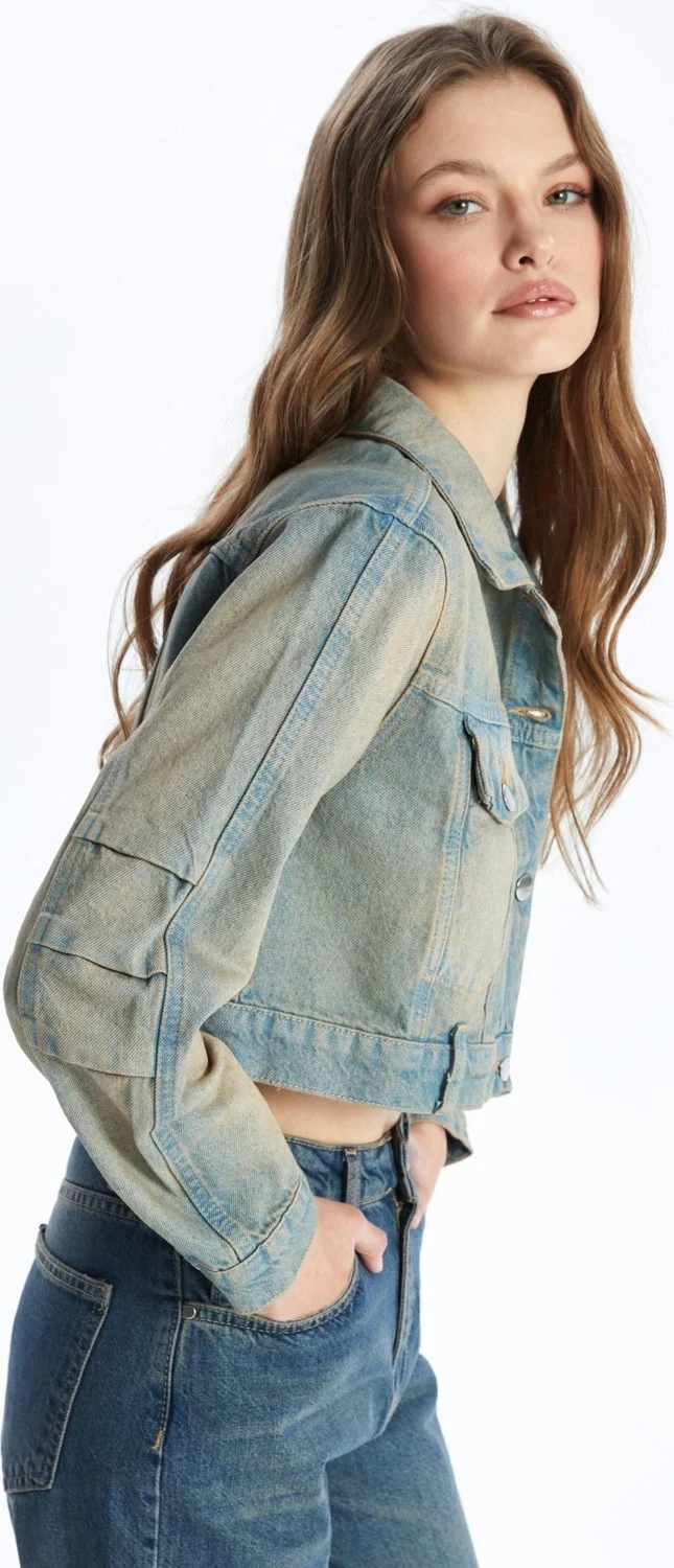 Pieces Of Melon Blue Denim Jacket