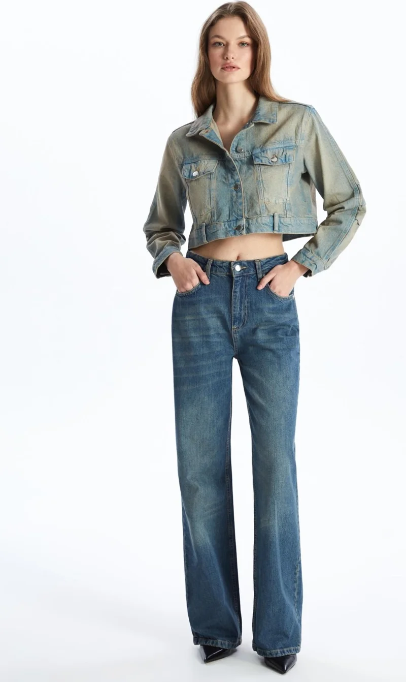 Pieces Of Melon Blue Denim Jacket