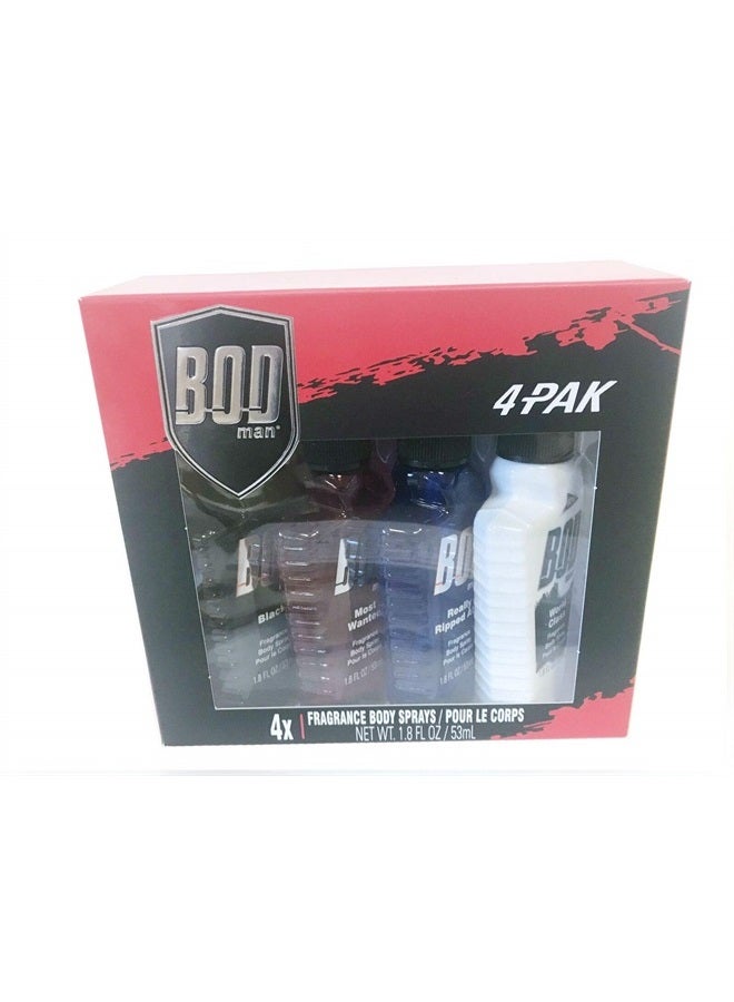 Parfums de Coeur BOD Man Body Sprays, Fragrance