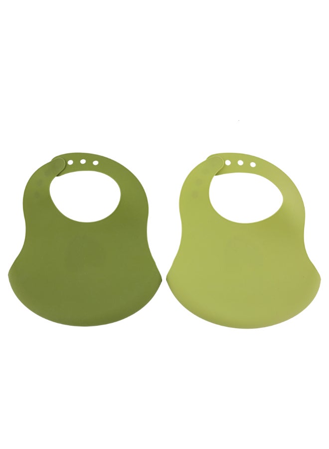 Trixie Silicone Bib With Handy Pocket - Pack of 2 - Mr. Dino - Image 3