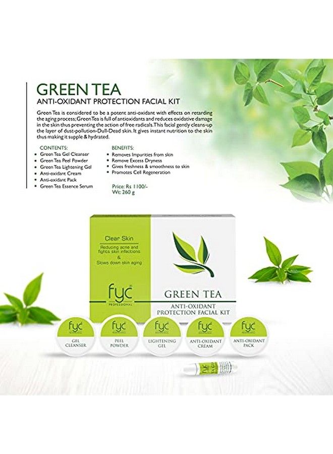 FYC Professional Yavi Cosmetics Green Tea Facial Kit - Image 3