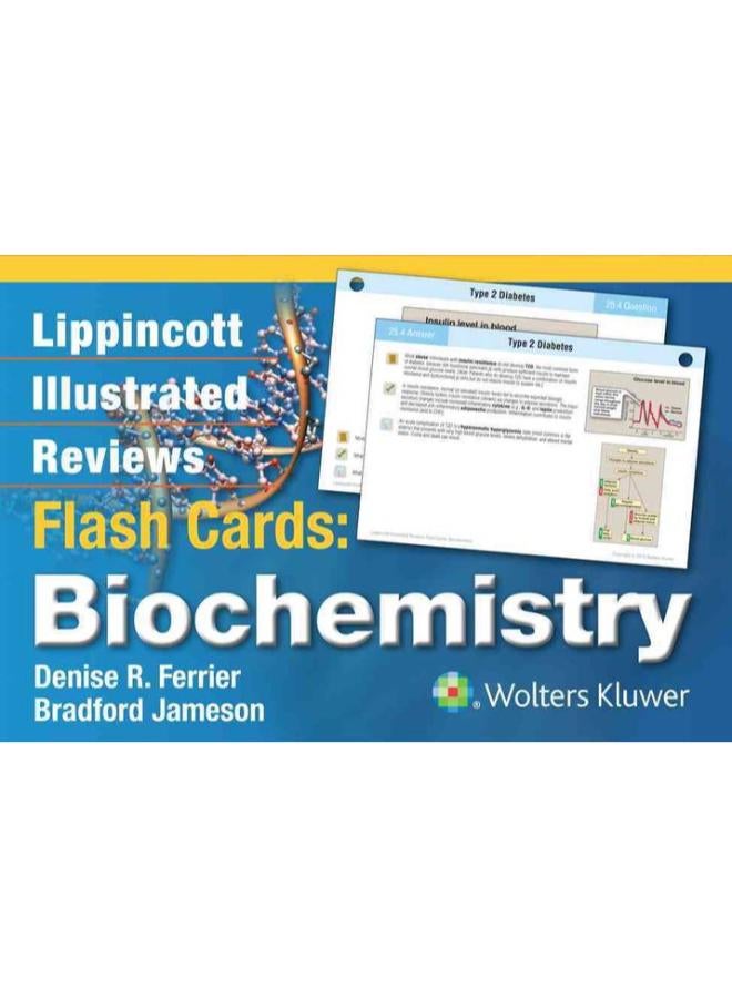 Lippincott Illustrated Reviews Flash Cards  Biochemistry  Lippincott Illustrated Reviews Series   Ed   1 