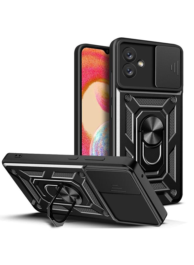 اس-توب جراب لهاتف Samsung Galaxy A04e بتصميم غطاء كاميرا منزلق - Image 1