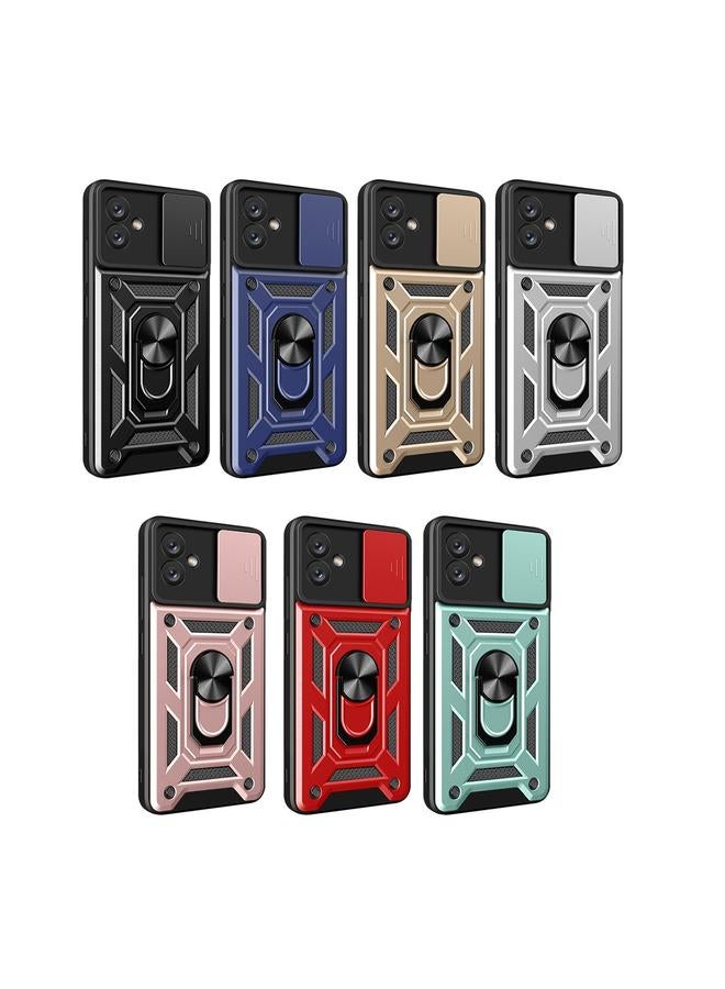 اس-توب جراب لهاتف Samsung Galaxy A04e بتصميم غطاء كاميرا منزلق - Image 2