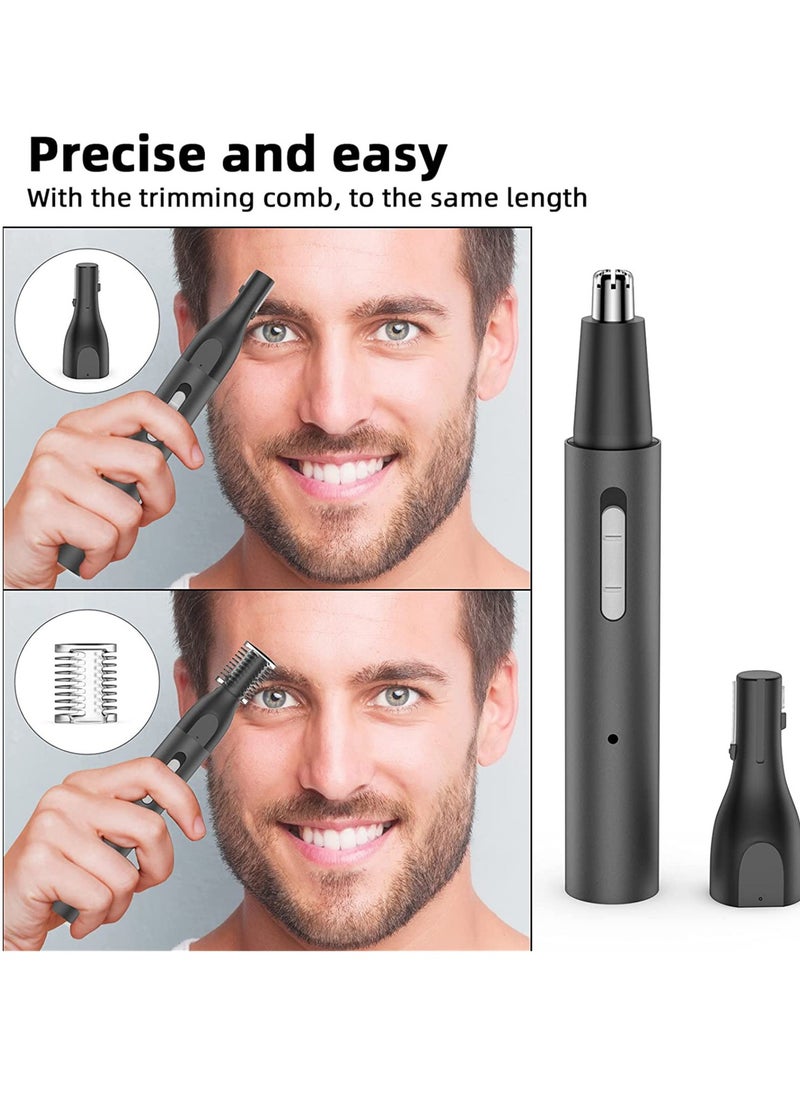 Electric Rechargeable Nose Hair Trimmer Kit Multifunctional Portable