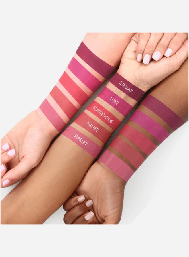 girlactik BEAUTY Matte Lip Paint Liquid Lipstick - Starlet - Image 3