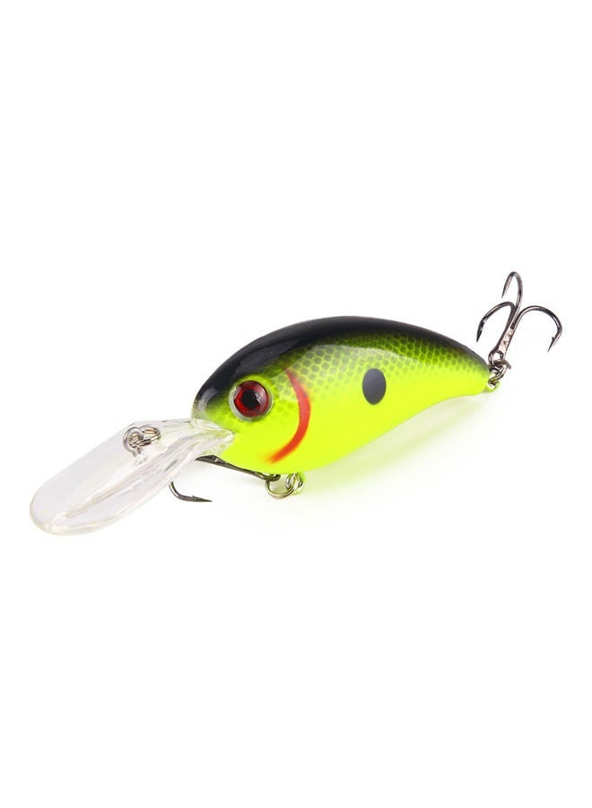 NIBEMINENT 1Pc Crank 3D Eyes Fishing Lure Hard Bait Bass Crankbait Sharp Fish Hook Tackle 20 x 10 20cm - Image 4