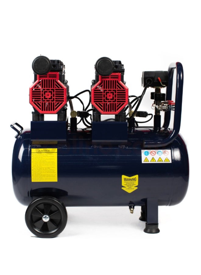 makute 50L Silent Muffler Air Compressor with 2.16KW  3HP and 8 bar for Workshops Garages Industrial  and more (MK22850)  - Image 5