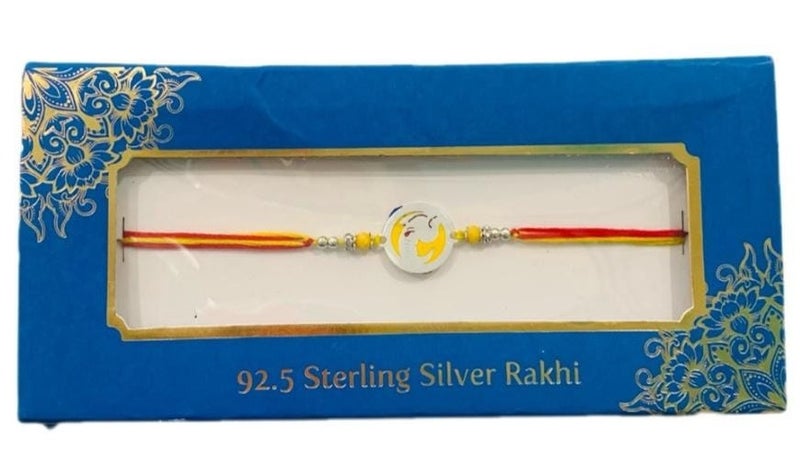 BANDHAN 925 SILVER RAKHI KHUSHBOO JEWELES - Image 1