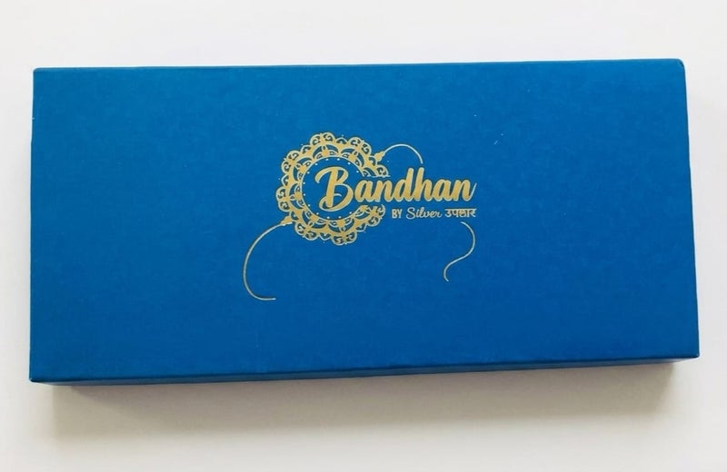 BANDHAN 925 SILVER RAKHI KHUSHBOO JEWELES - Image 2