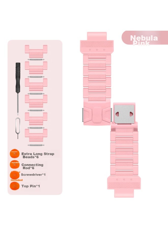 Xuanyi، Universal Xiaotiancai Watch Strap، Z10/z9/z8a Youth Edition، Children's Phone Watch، Magnetic Clasp، Z7s/z6p/z6/z3/d3/n3/q2a/q1a/z5pro، Nebula Pink - Image 2