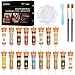 DEWEL 18 Colors Leather Repair Kit for Furniture and Vinyl Repair Kit for Refurbishing Upholstery Couch Boat Car Seat Shoes and Jacket Leather Dye Kit A Simple and Convenient Leather Repair Solution - Image 2