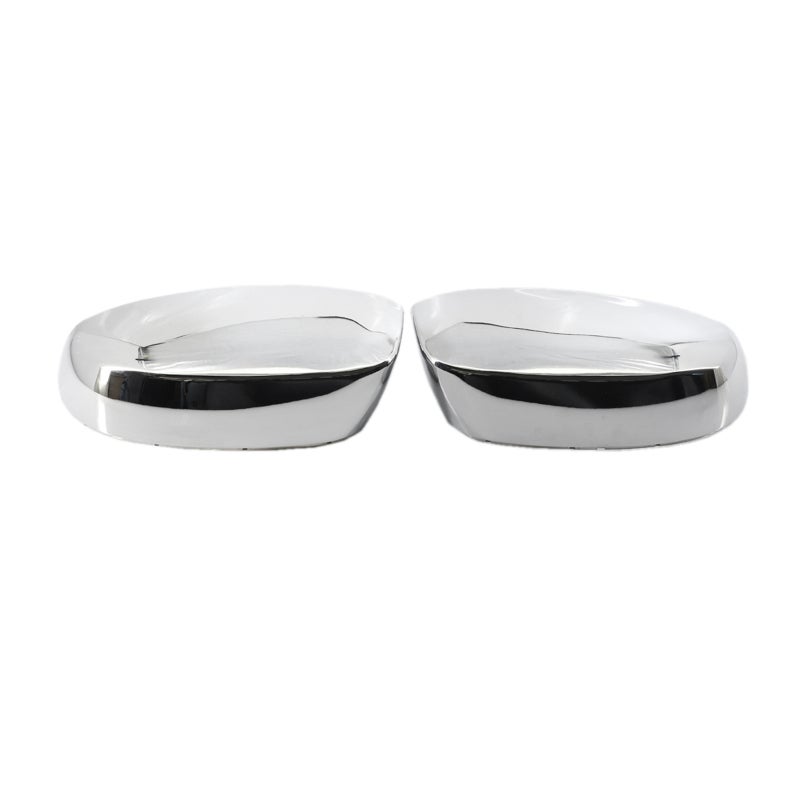 Rearview Mirror Cover: Silver Premium ABS Material - Perfect Fit Mirror Housing for Chevrolet Avalanche Silverado Tahoe Suburban 2007-2013, GMC Sierra Yukon 2007-2013 - Image 1