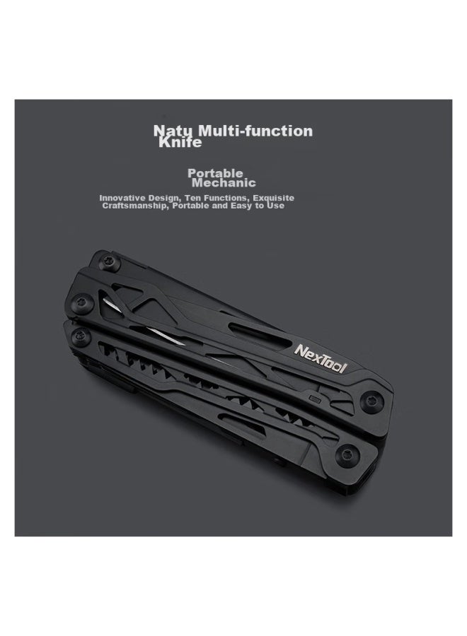 Nextool Outdoor Equipment Multifunctional Folding Knife Tool, Pliers, Scissors Set, Tactical Pliers, Self-defense Knife - Image 3