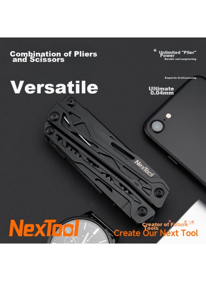 Nextool Outdoor Equipment Multifunctional Folding Knife Tool, Pliers, Scissors Set, Tactical Pliers, Self-defense Knife - Image 1