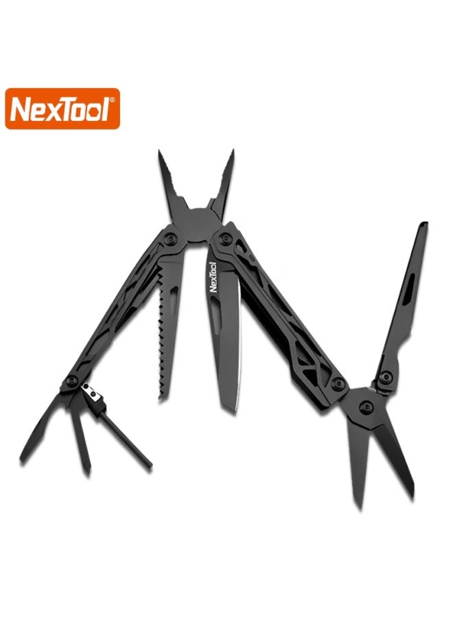 Nextool Outdoor Equipment Multifunctional Folding Knife Tool, Pliers, Scissors Set, Tactical Pliers, Self-defense Knife - Image 2
