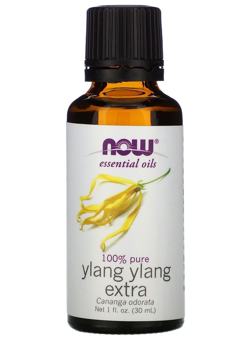 NOW Foods Essential Oils Ylang Ylang Extra1 fl oz 30 ml - Image 1