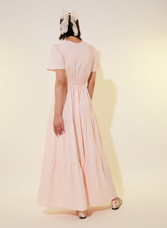 Take Two Tiered Cotton Dress  - Image 5