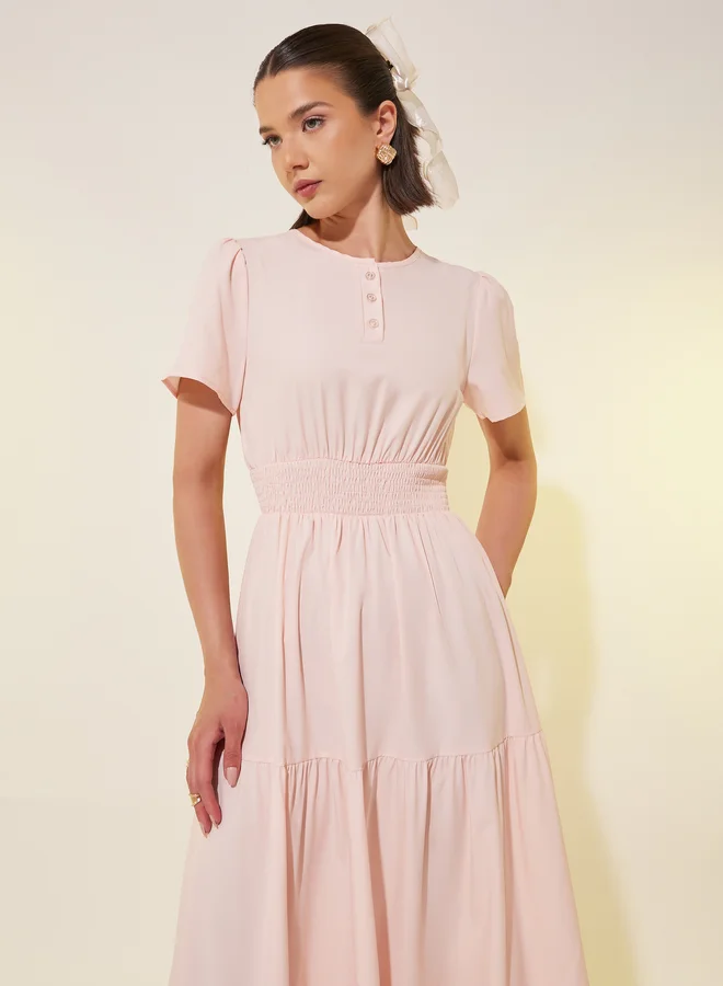 Take Two Tiered Cotton Dress