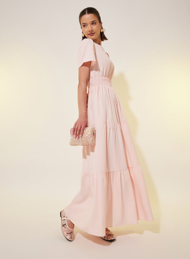 Take Two Tiered Cotton Dress  - Image 2