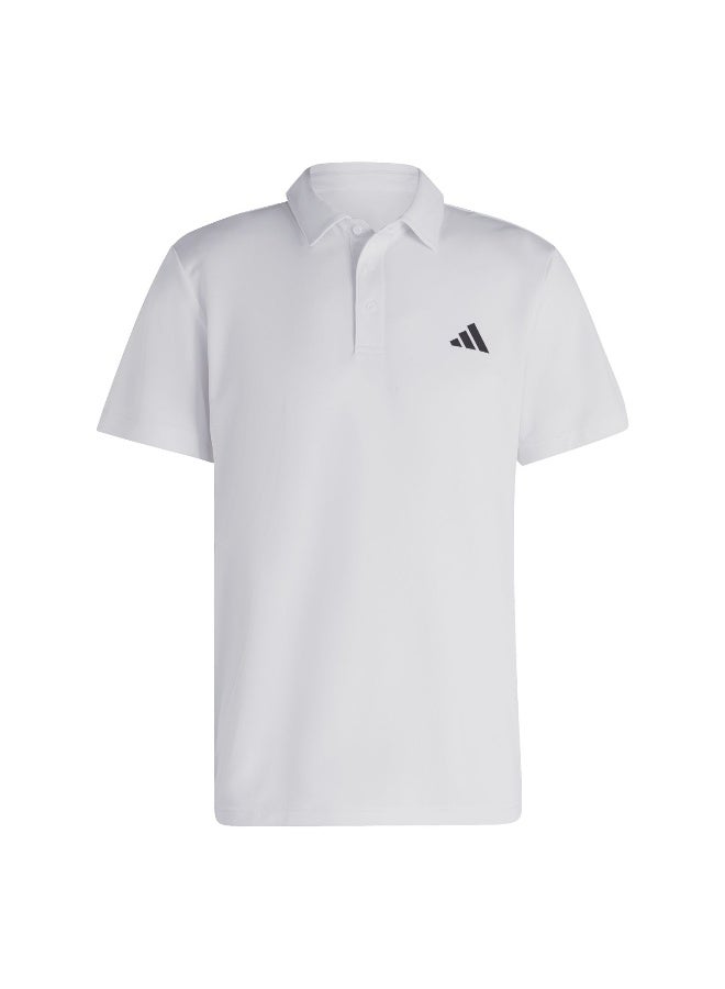 Adidas Adidas Fab Polo White Polo Shirt (Short Sleeve) Polo Shirts For Men