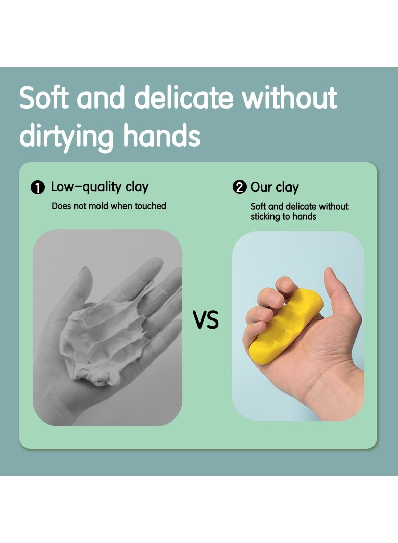 Deli عجينة دلي EY004 4 أونصات * 4 قطع - مثالية للعب الإبداعي - Image 2