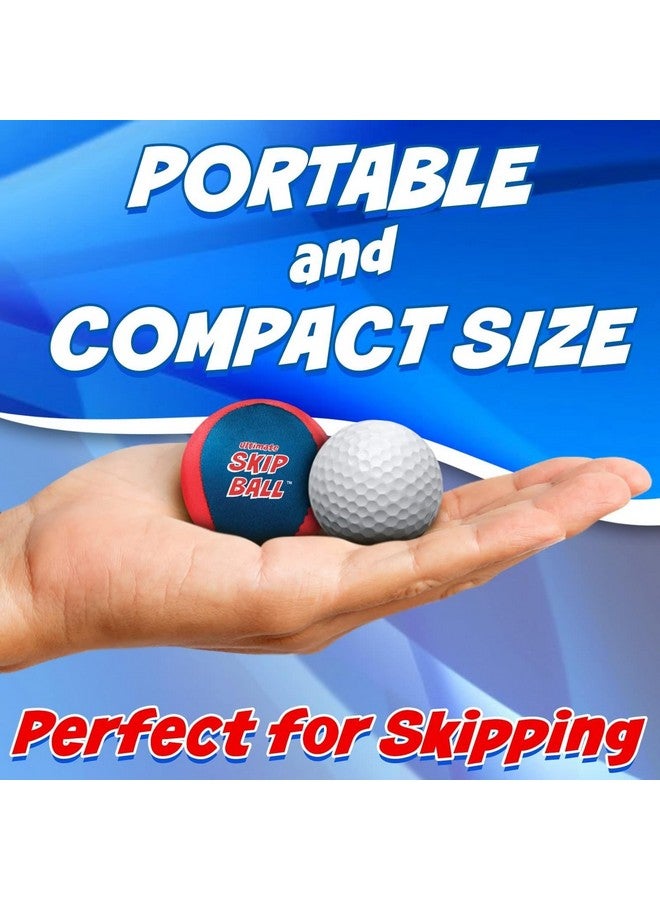 Activ Life Ultimate Skip Ball (Red/Blue) Fun Beach Toys & Water Games for Boys, Teens & Gifts for Men Who Have Everything - Cool Summer Birthday Presents for Family, Son, Grandson, Nephew, Brother, Best Friend - Image 3