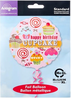 Anagram International Happy Birthday Sweet Cupcake Balloon, 18", Multicolor - pzsku/Z955EDDBCDD2A4D863493Z/45/_/1718141660/b4c07dcc-9424-41f2-834a-2d470ee70720