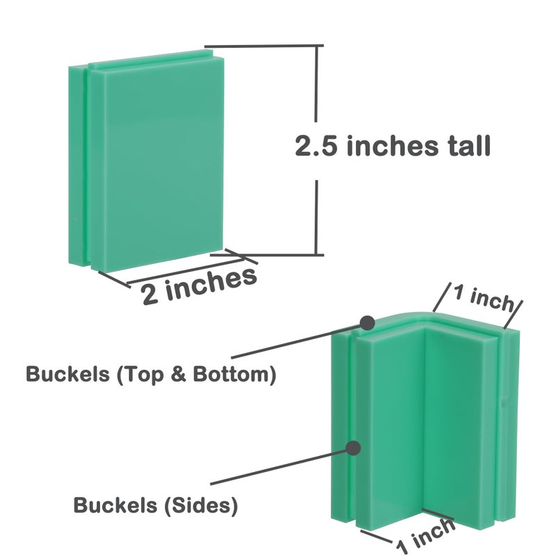 BBDINO Adjustable Mold Housing Kit for Silicone Mold Making - 2 Sets Easy Demolding Box - Free Combination & Tierable- Ideal for Silicone/Soap/Wax Molds - Image 2