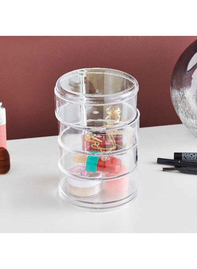 Home Box منظم مستحضرات التجميل الكريستالي - Image 1