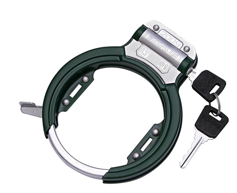 Bonus Cycle Lock LT-01 (Side Key) (Green) - Image 1