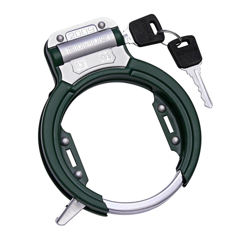 Bonus Cycle Lock LT-01 (Side Key) (Green) - Image 2