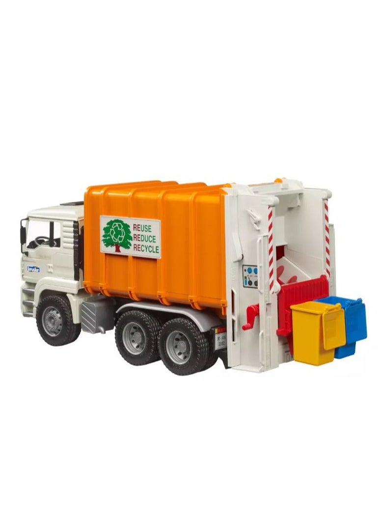 Bruder Bruder MAN TGA Rear Loading Garbage Truck  - Image 2