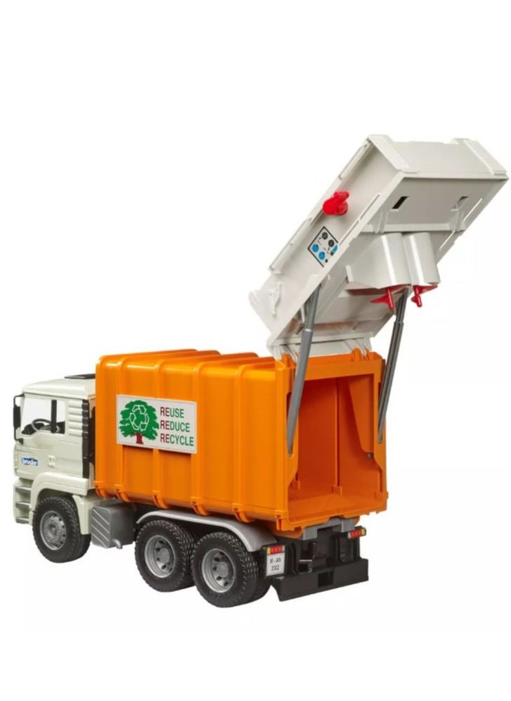 Bruder Bruder MAN TGA Rear Loading Garbage Truck  - Image 4