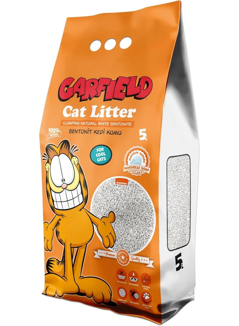 Garfield Cat Litter Clumping Marseille Soap 5L - Image 2