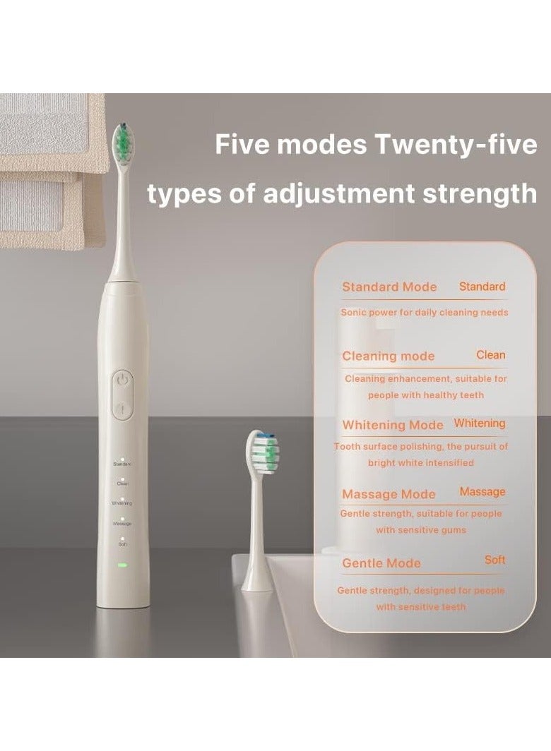 باميدي TX5 Sonic Electric Toothbrush 38000 Vibration Rechargeable - Image 2