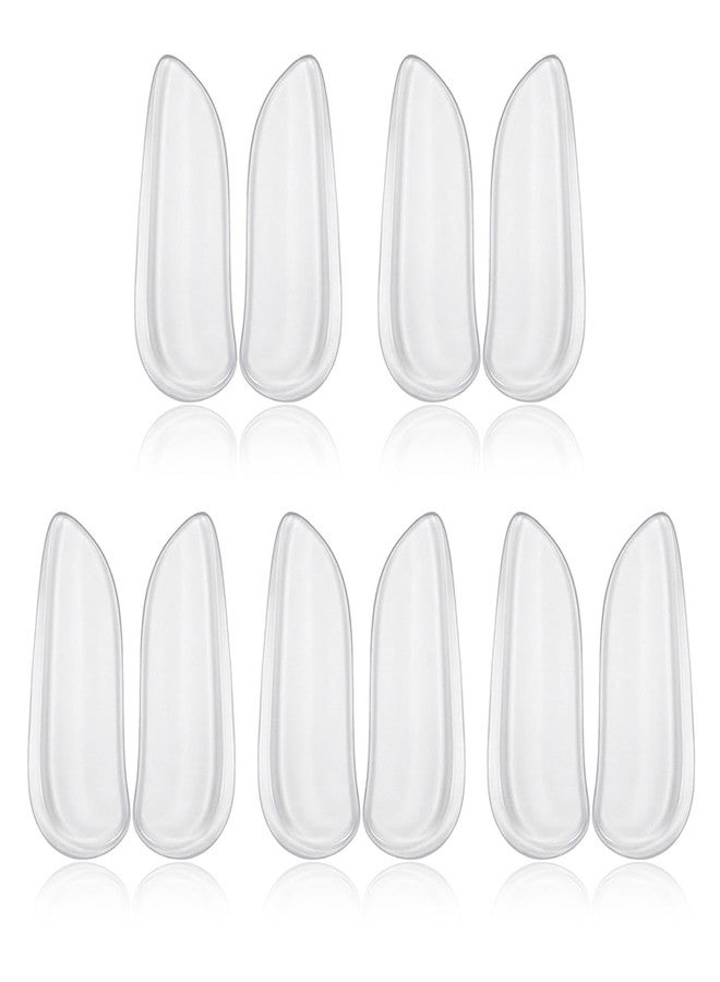 Shimmeroo 5 Pairs Medial & Lateral Heel Wedge Silicone Insoles, Corrective Adhesive Shoe Inserts for Foot Alignment Knock Knee Pain Bow Legs Osteoarthritis for Men Women - Image 1