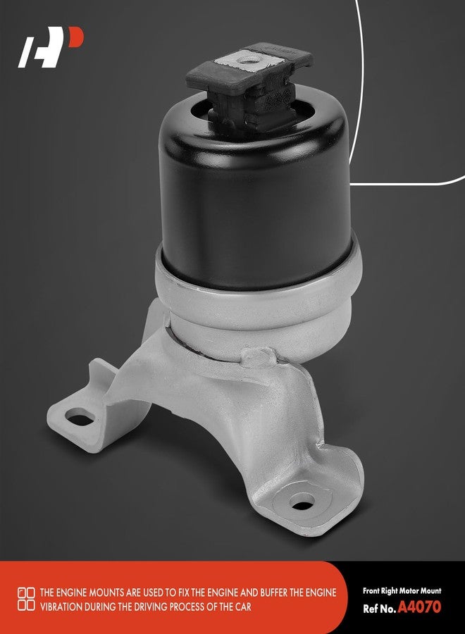 A-Premium Engine Motor Mount and Torque Strut Mount Kit Compatible with Volvo XC60 2010-2016, S60 2011-2016, XC70 2008-2015, S80 2007-2015, V60, V70 & Land Rover LR2, Discovery Sport, 2-PC Set - Image 4