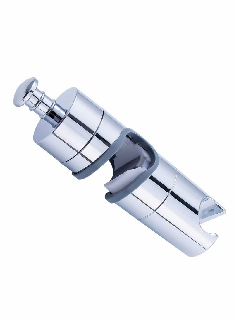 كابتن تيك Shower Head Holders, Universal 20-25MM O.D. Adjustable Handheld Shower Wand Bracket Shower Wall Mount Holder Chrome Finish - Image 1